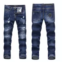 philipp plein slim-fit jeans new season mode blue